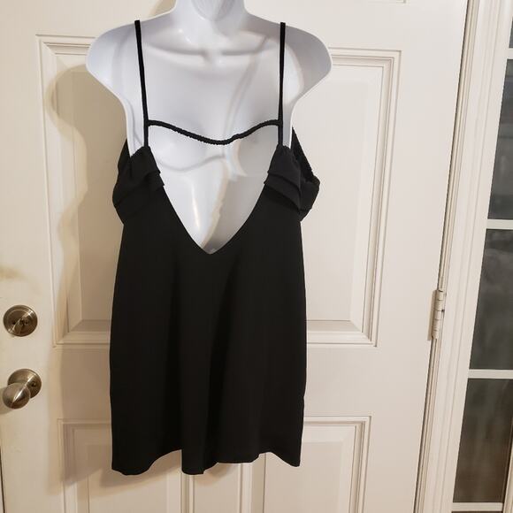 TopShop Sleeveless Black Romper NWOT - Picture 5 of 11